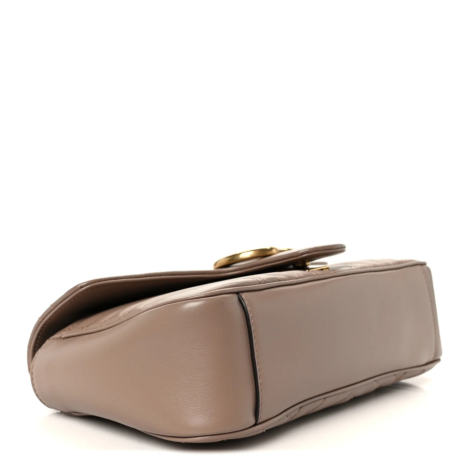Calfskin Matelasse Small GG Marmont Shoulder Bag Porcelain Rose - Image 4
