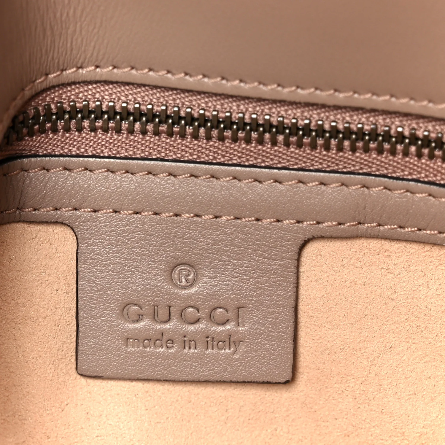 Calfskin Matelasse Small GG Marmont Shoulder Bag Porcelain Rose - Image 6