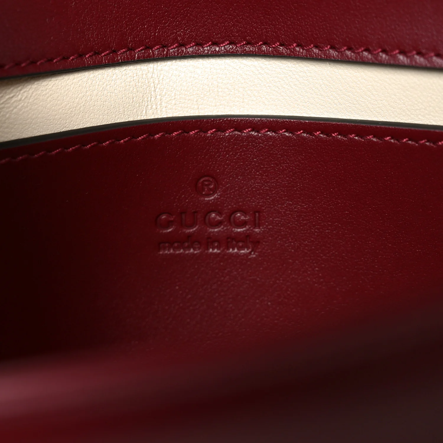 Calfskin Matelasse Small GG Marmont Shoulder Bag Rosso Ancora Red - Image 6