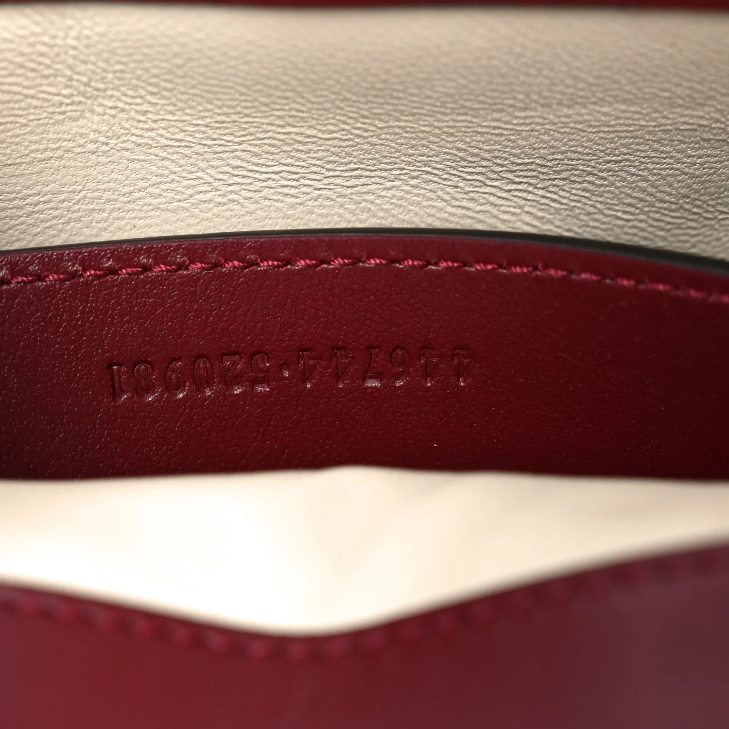 Calfskin Matelasse Small GG Marmont Shoulder Bag Rosso Ancora Red - Image 7