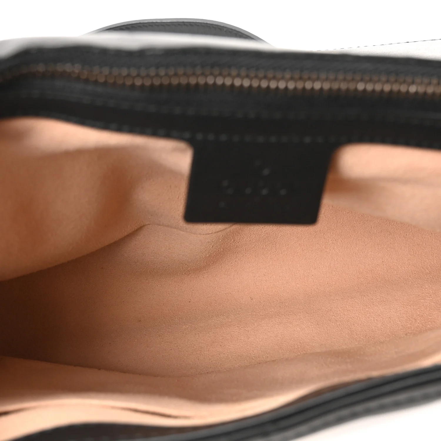 Calfskin Matelasse Studded Medium Pearly GG Marmont Shoulder Bag Black - Image 5