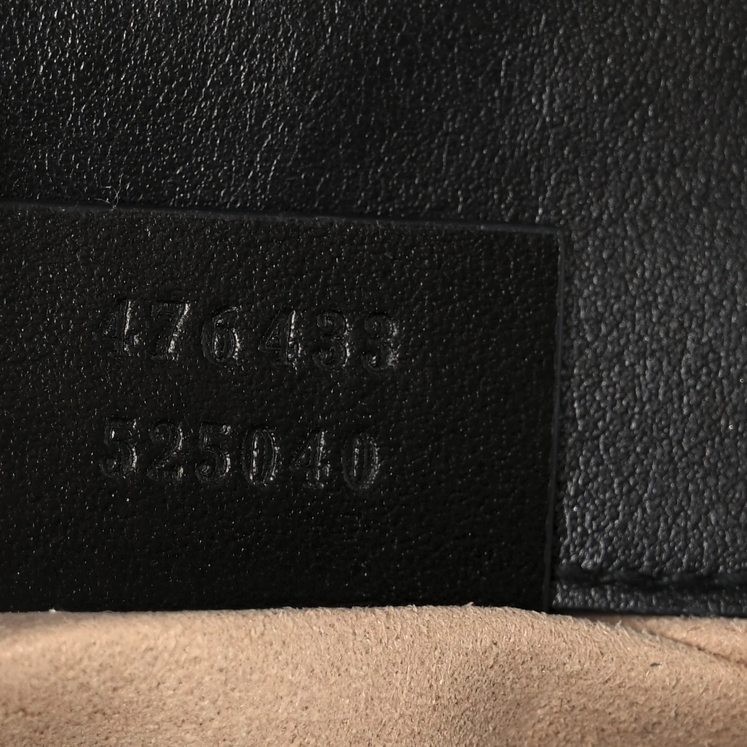 Calfskin Matelasse Super Mini GG Marmont Shoulder Bag Black - Image 7