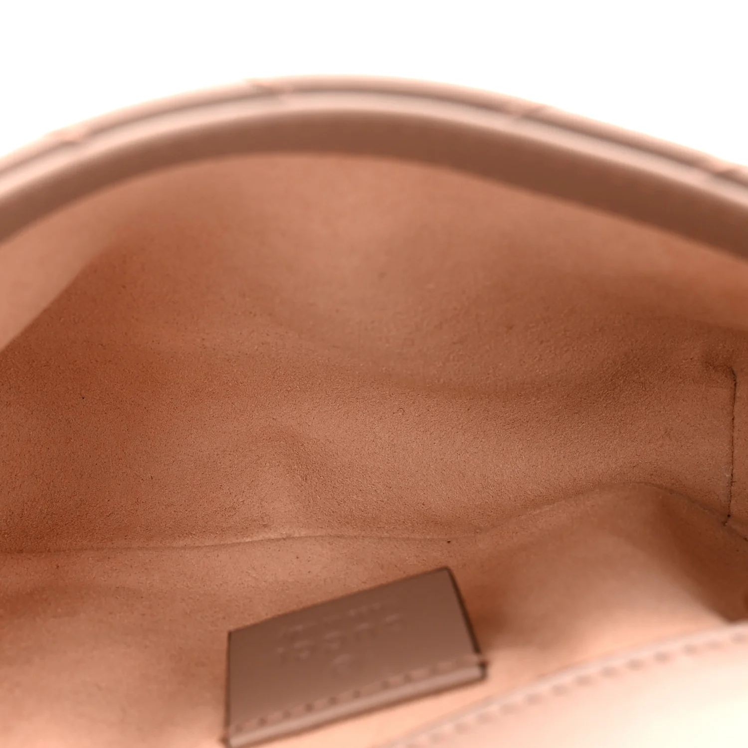 Calfskin Matelasse Super Mini GG Marmont Shoulder Bag Porcelain Rose - Image 5