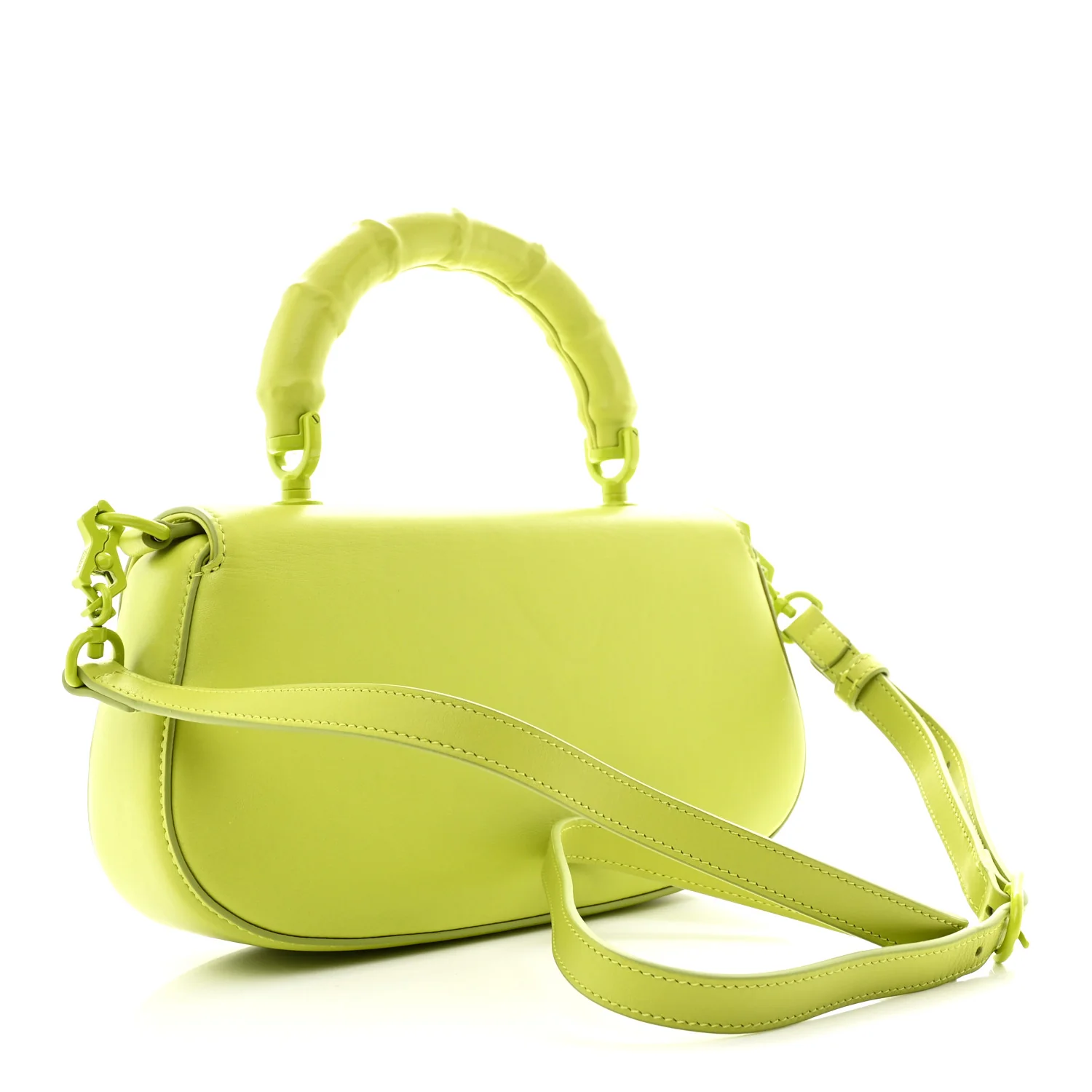 Calfskin Medium Bamboo Diva Green - Image 4