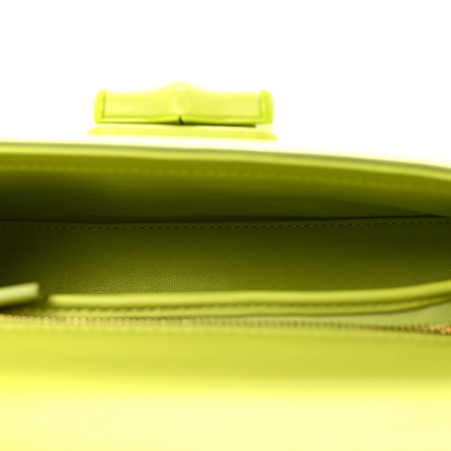 Calfskin Medium Bamboo Diva Green - Image 5