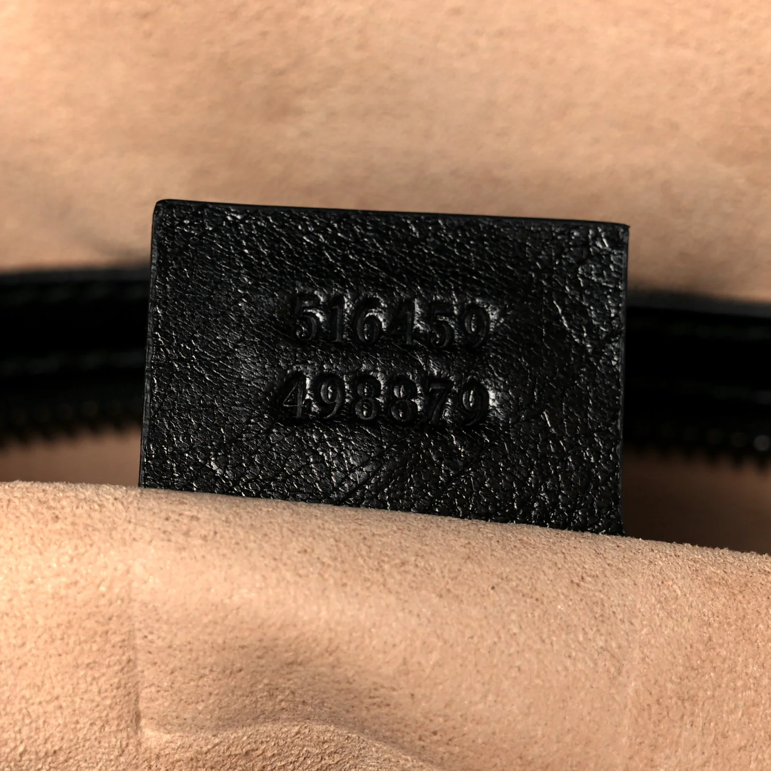 Calfskin Medium Re(Belle) Top Handle Bag Black - Image 7