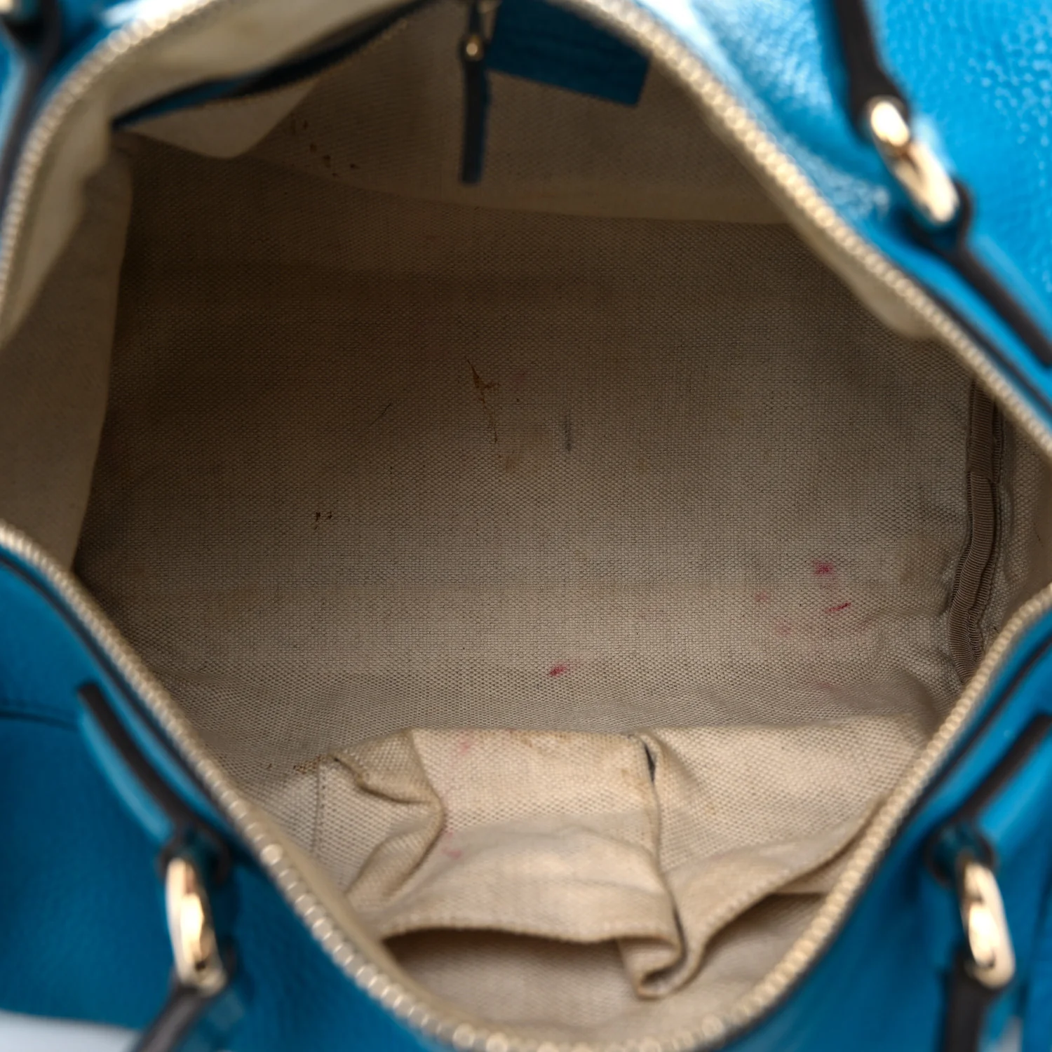 Calfskin Medium Soho Boston Riviera Blue - Image 5