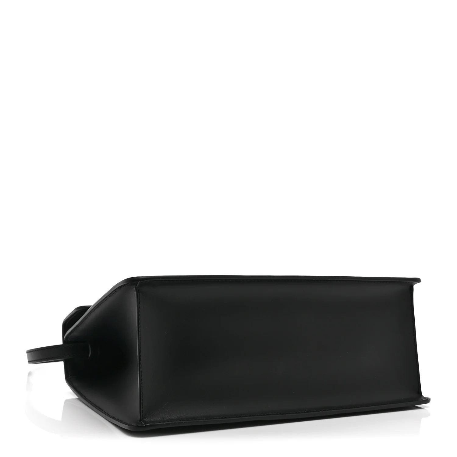 Calfskin Medium Sylvie Top Handle Bag Black - Image 4