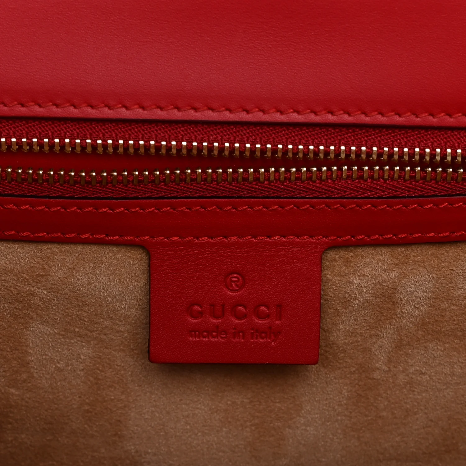 Calfskin Medium Sylvie Top Handle Bag Hibiscus Red - Image 6