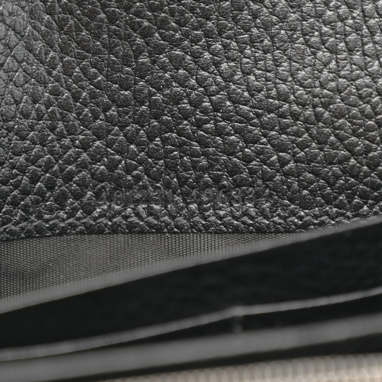 Calfskin Mini Dionysus Chain Wallet Black - Image 7