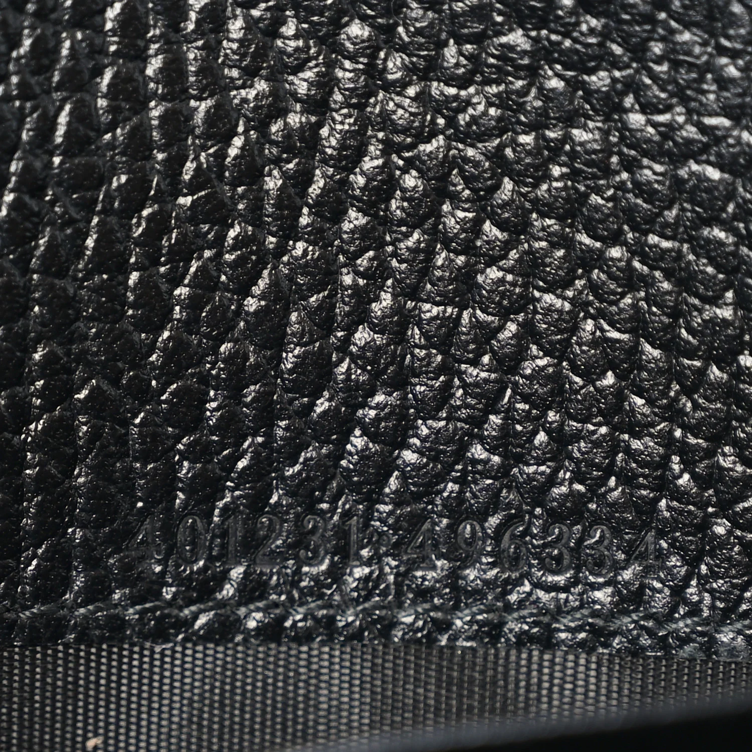 Calfskin Mini Dionysus Chain Wallet Black - Image 7