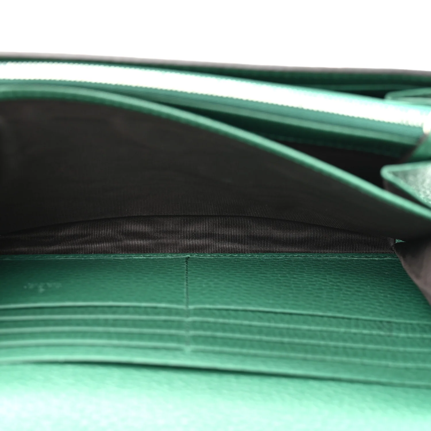 Calfskin Mini Dionysus Chain Wallet Emerald - Image 7