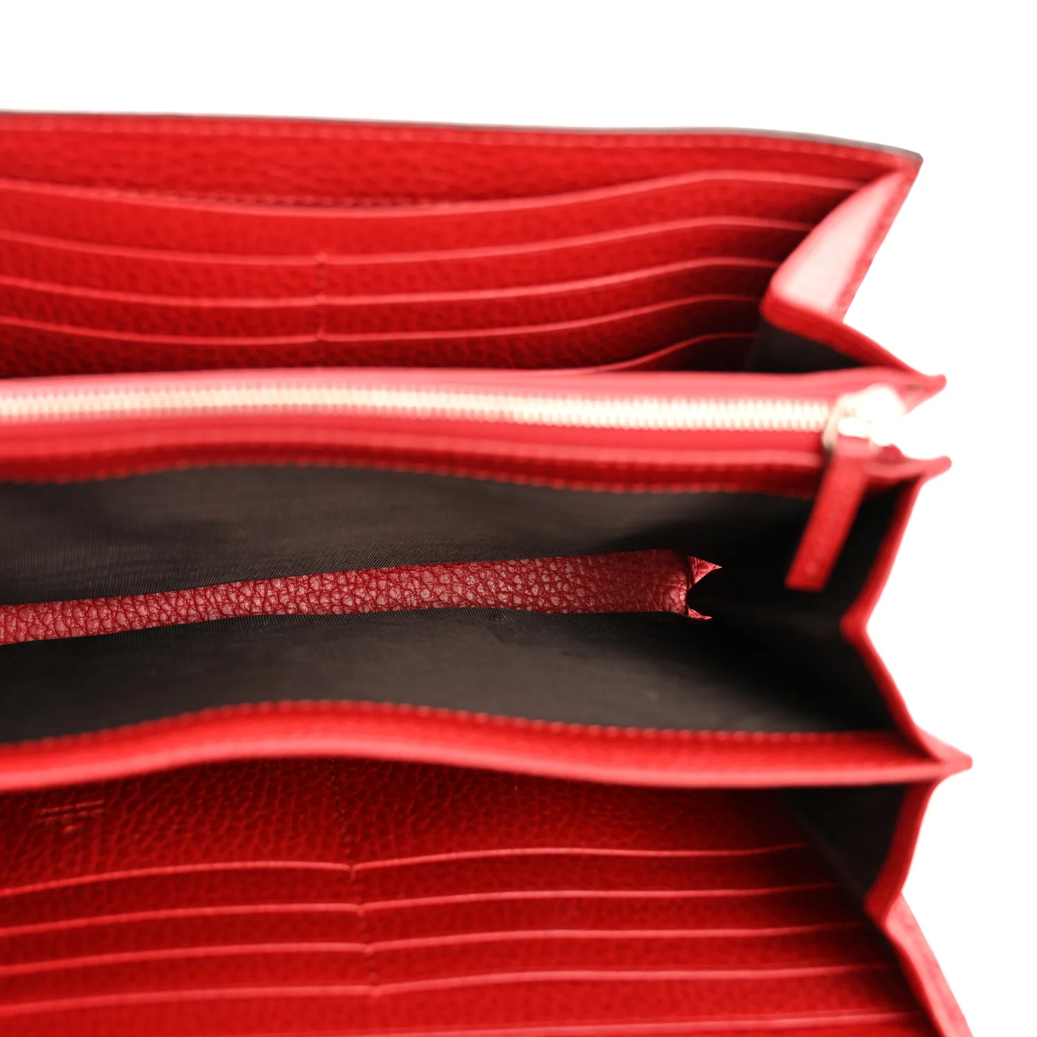 Calfskin Mini Dionysus Chain Wallet Hibiscus Red - Image 5