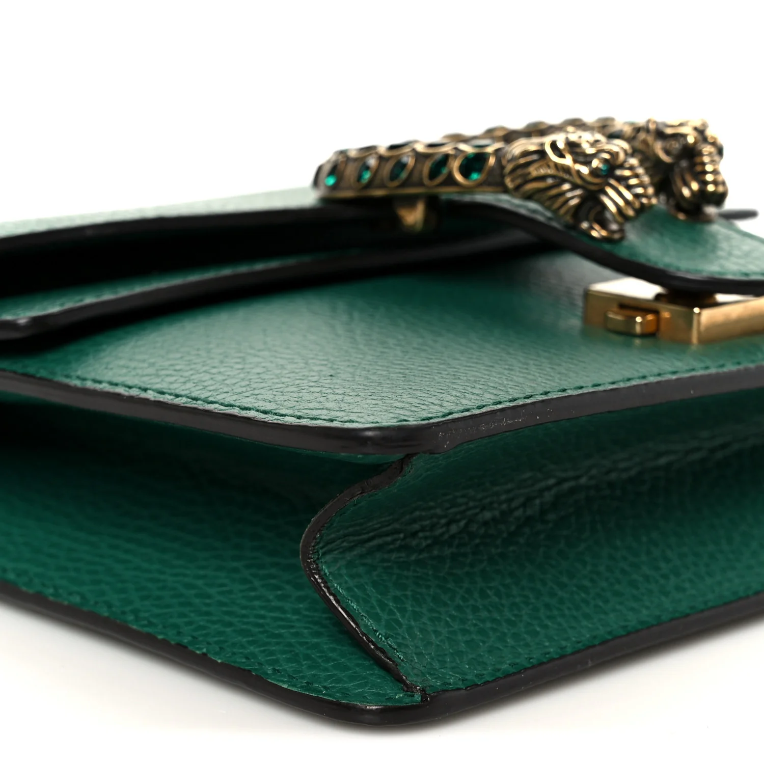 Calfskin Mini Dionysus Shoulder Bag Emerald - Image 10