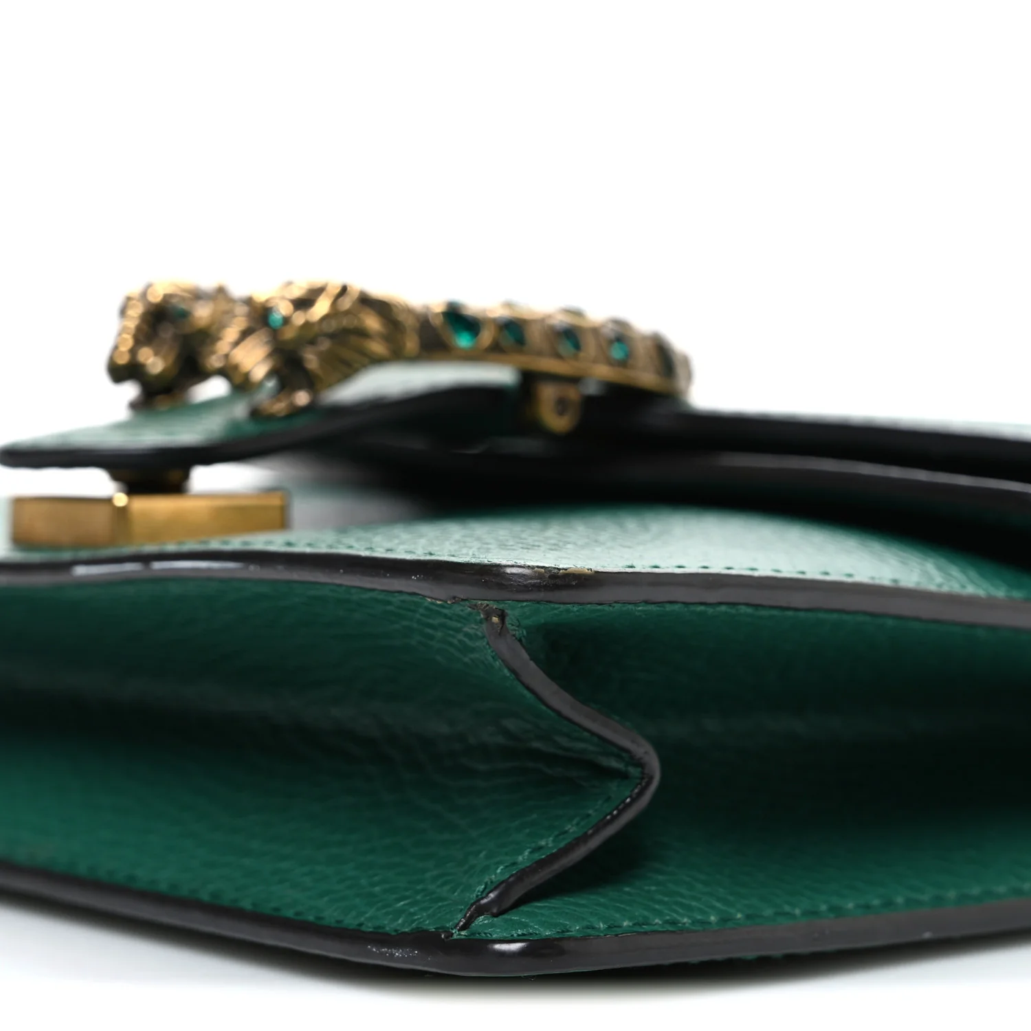 Calfskin Mini Dionysus Shoulder Bag Emerald - Image 10