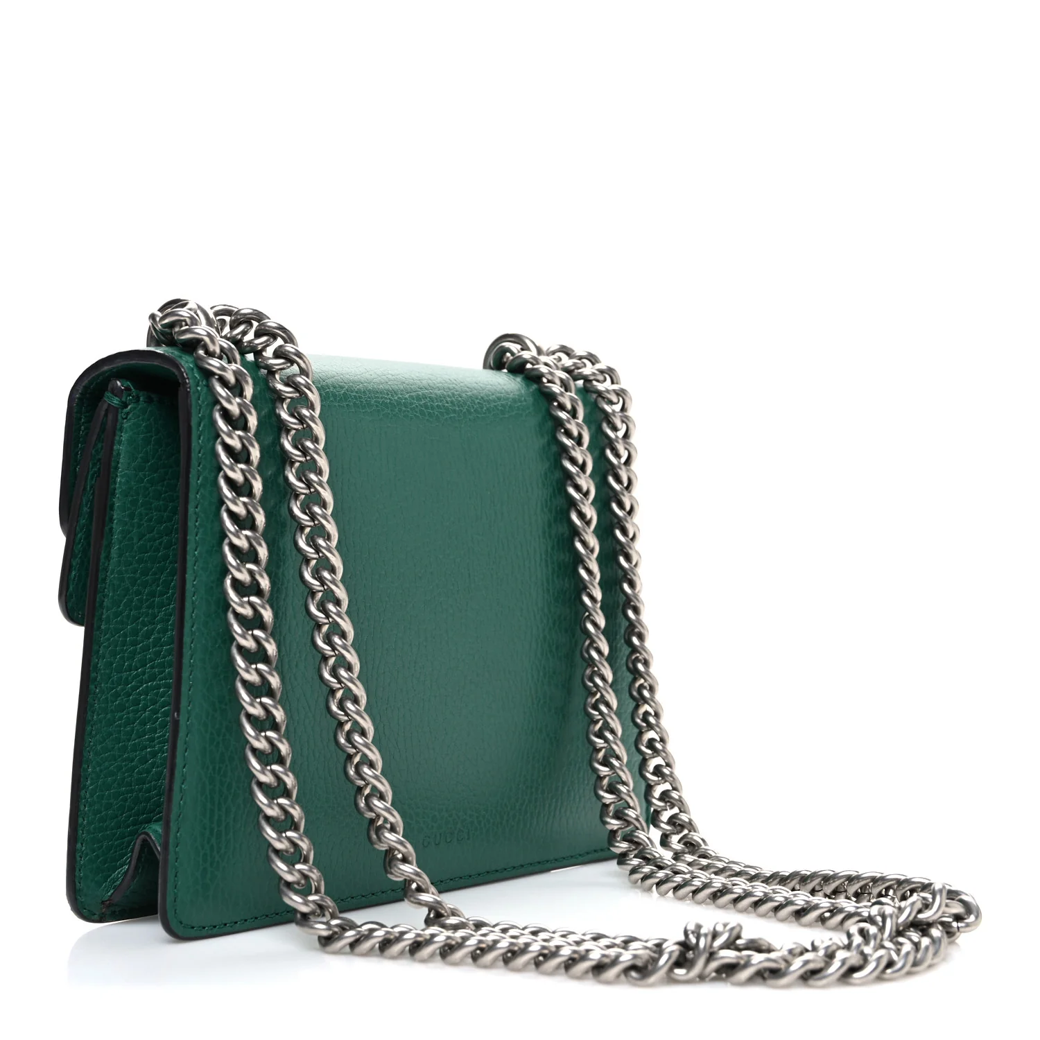 Calfskin Mini Dionysus Shoulder Bag Emerald - Image 3