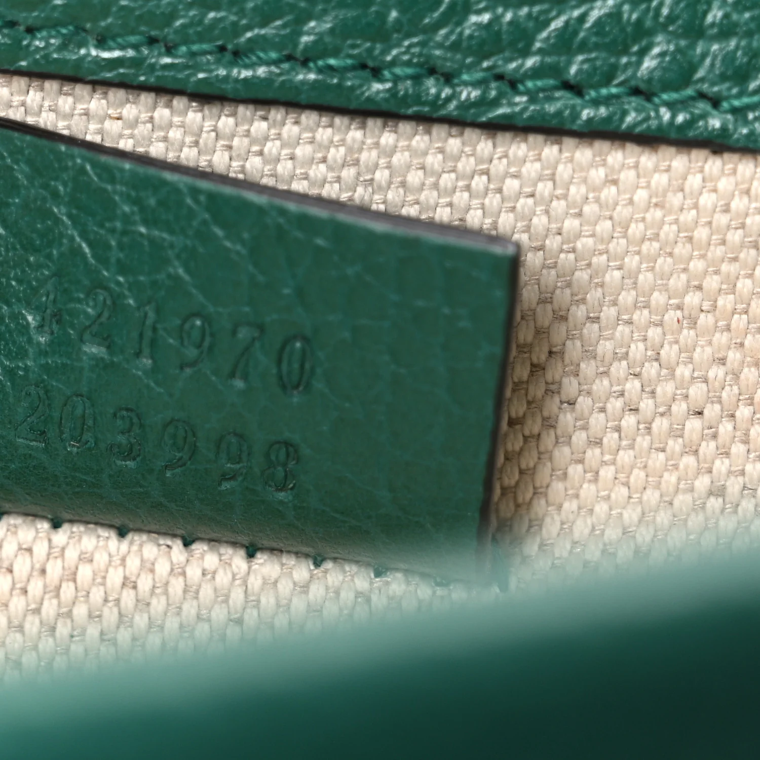 Calfskin Mini Dionysus Shoulder Bag Emerald - Image 7