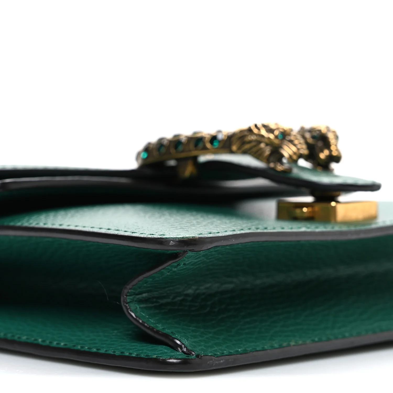 Calfskin Mini Dionysus Shoulder Bag Emerald - Image 9