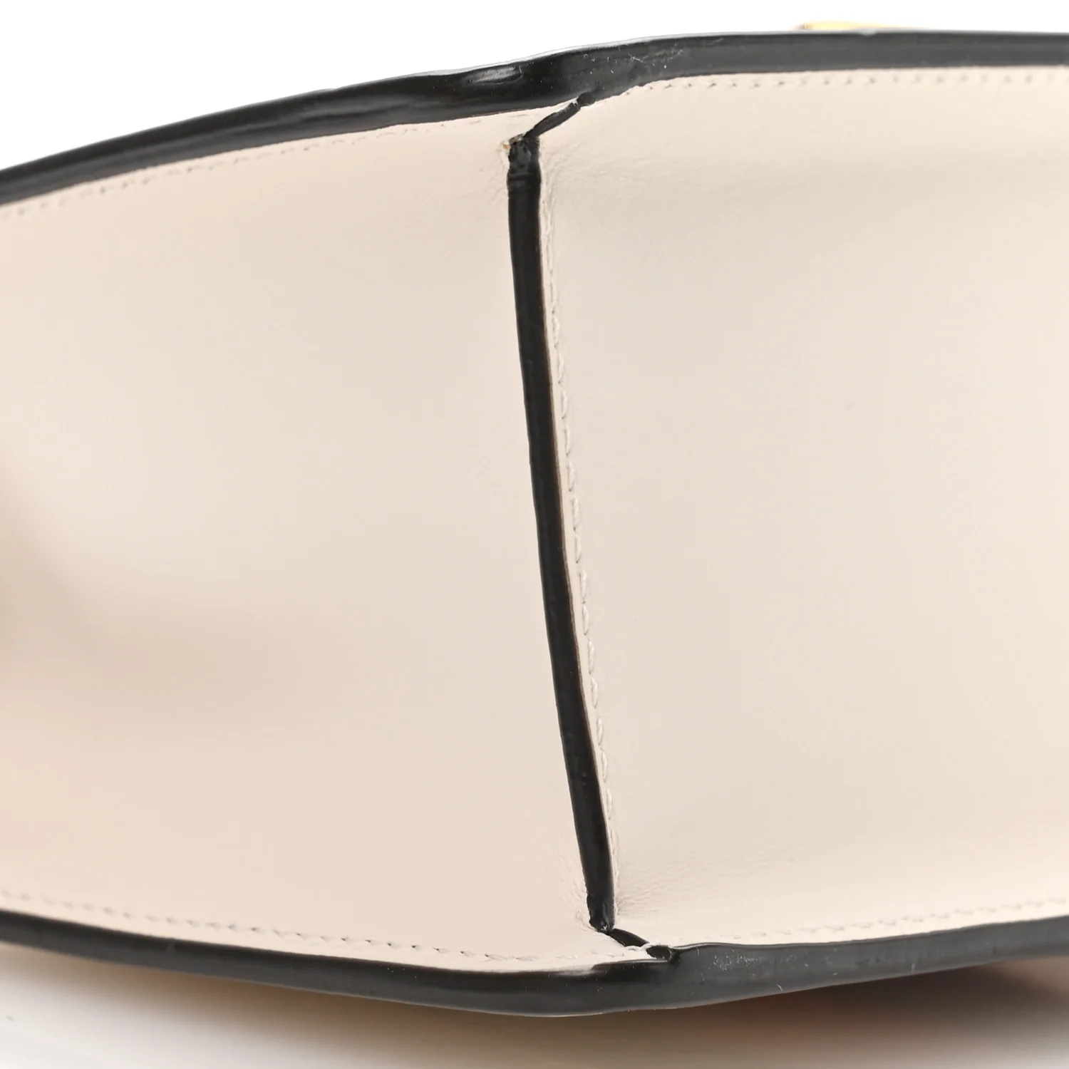 Calfskin Mini Sylvie Top Handle Bag White - Image 9