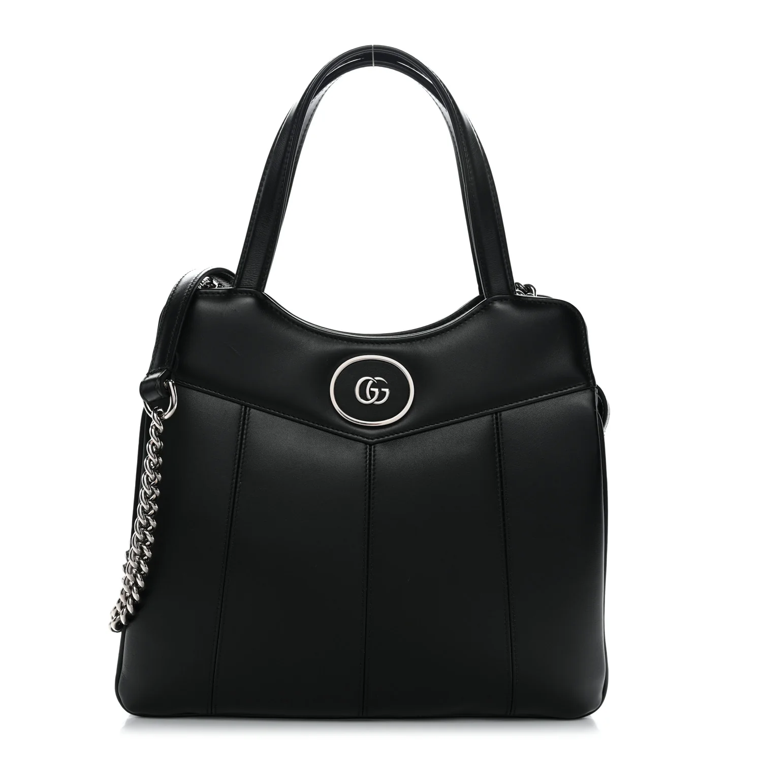 Calfskin Petite GG Small Tote Bag Black
