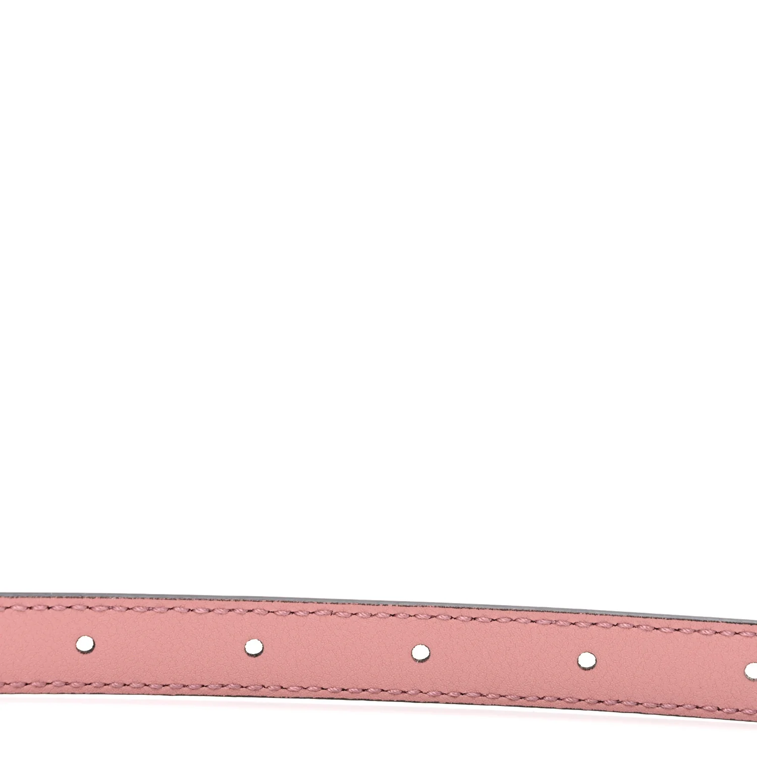 Calfskin Round Interlocking G 20mm Belt 90 36 Pink - Image 3