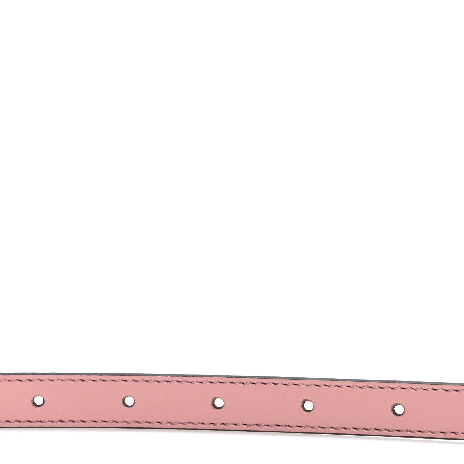 Calfskin Round Interlocking G 20mm Belt 90 36 Pink - Image 4