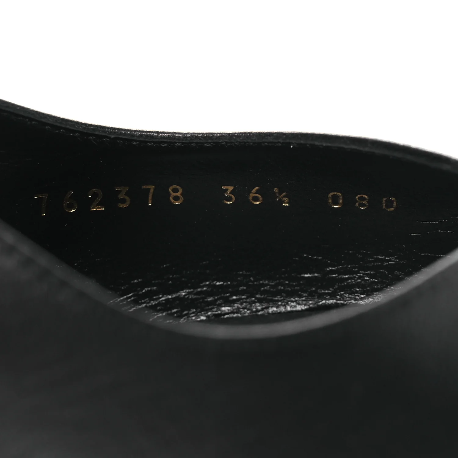 Calfskin Slingback Pumps 36.5 Black - Image 10