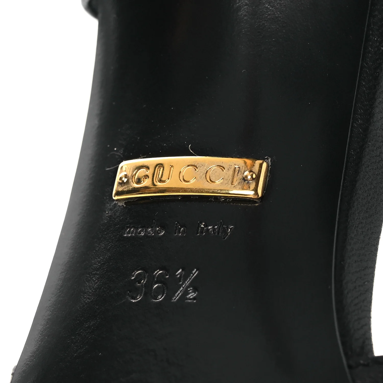 Calfskin Slingback Pumps 36.5 Black - Image 8