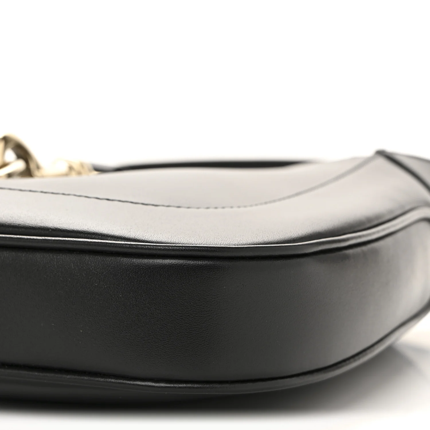 Calfskin Small Jackie Shoulder Bag Black - Image 10
