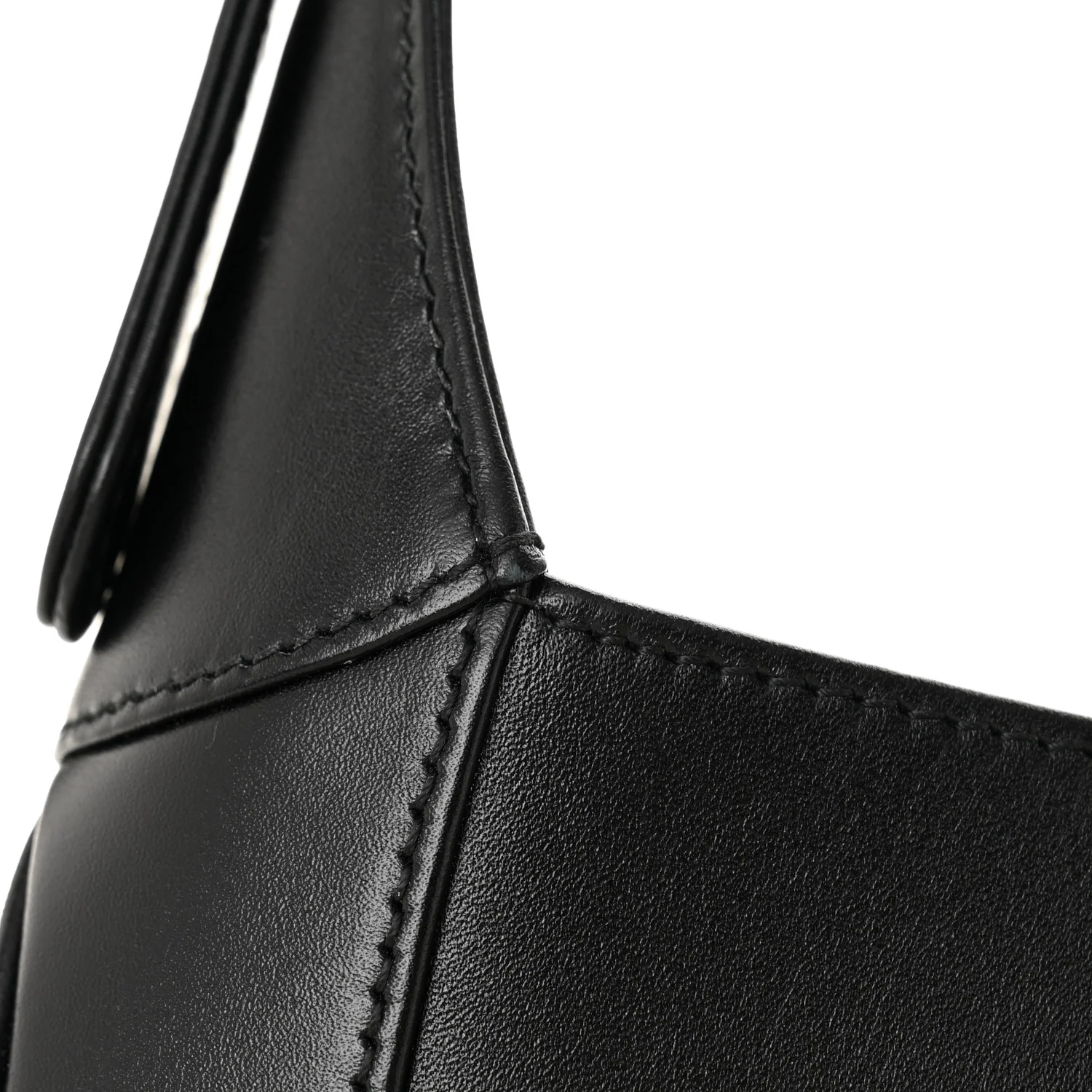 Calfskin Small Jackie Shoulder Bag Black - Image 11