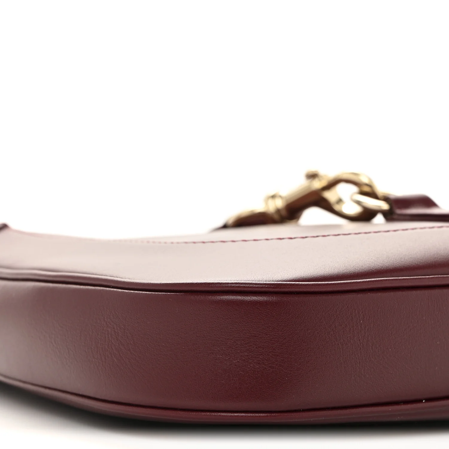 Calfskin Small Jackie Shoulder Bag Rosso Ancora - Image 9