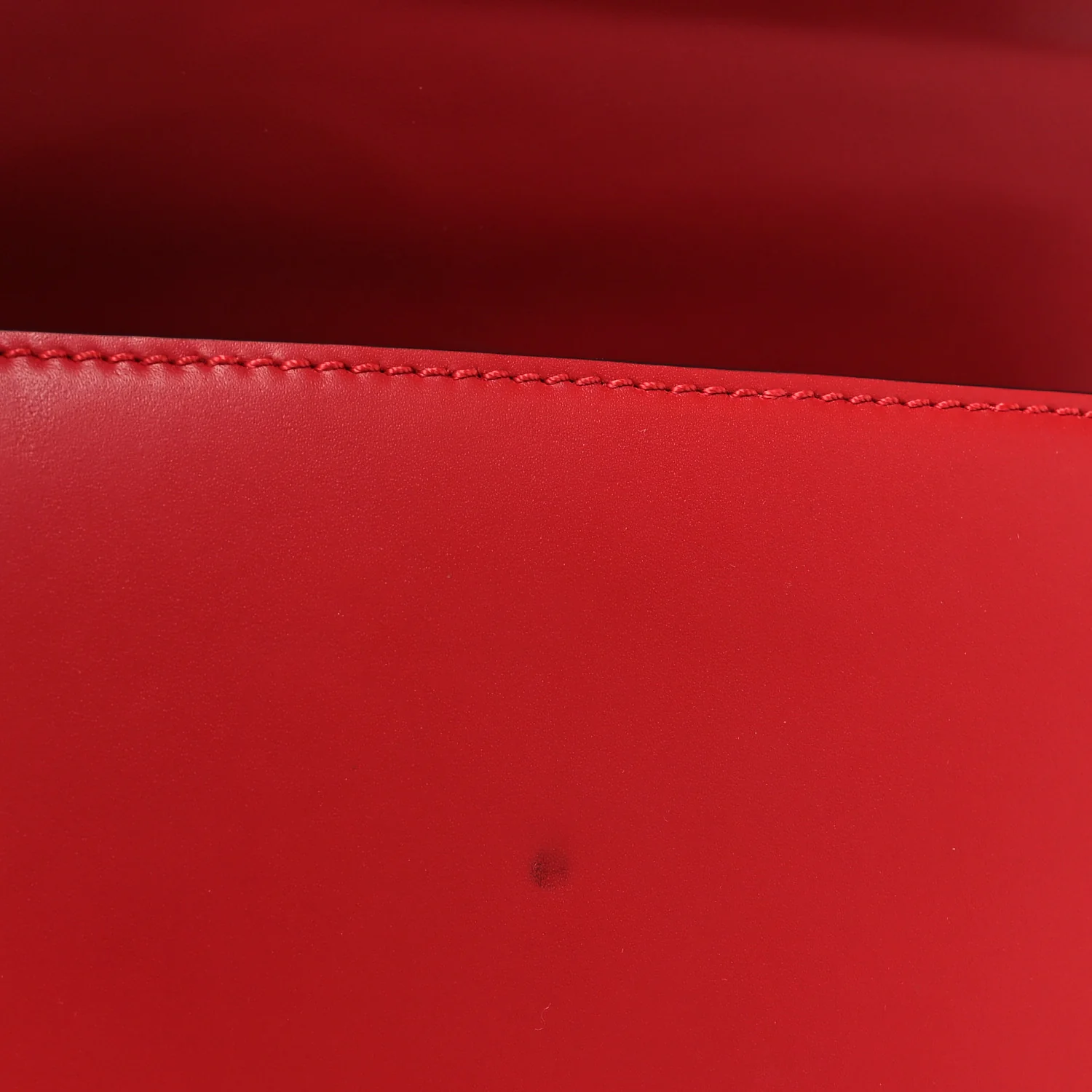 Calfskin Small Sylvie Shoulder Bag Hibiscus Red - Image 11