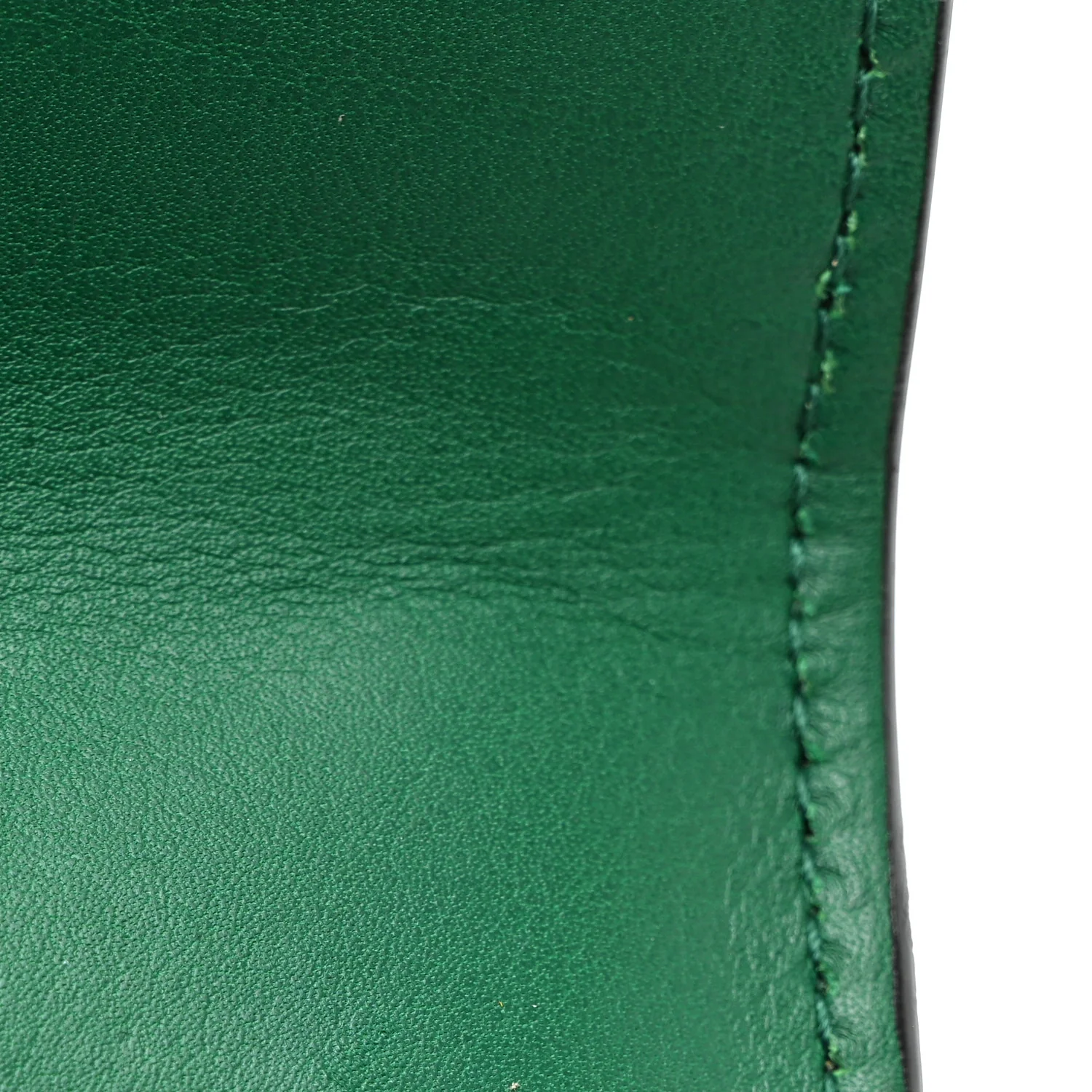 Calfskin Studded Small Padlock Shoulder Bag Emerald - Image 9