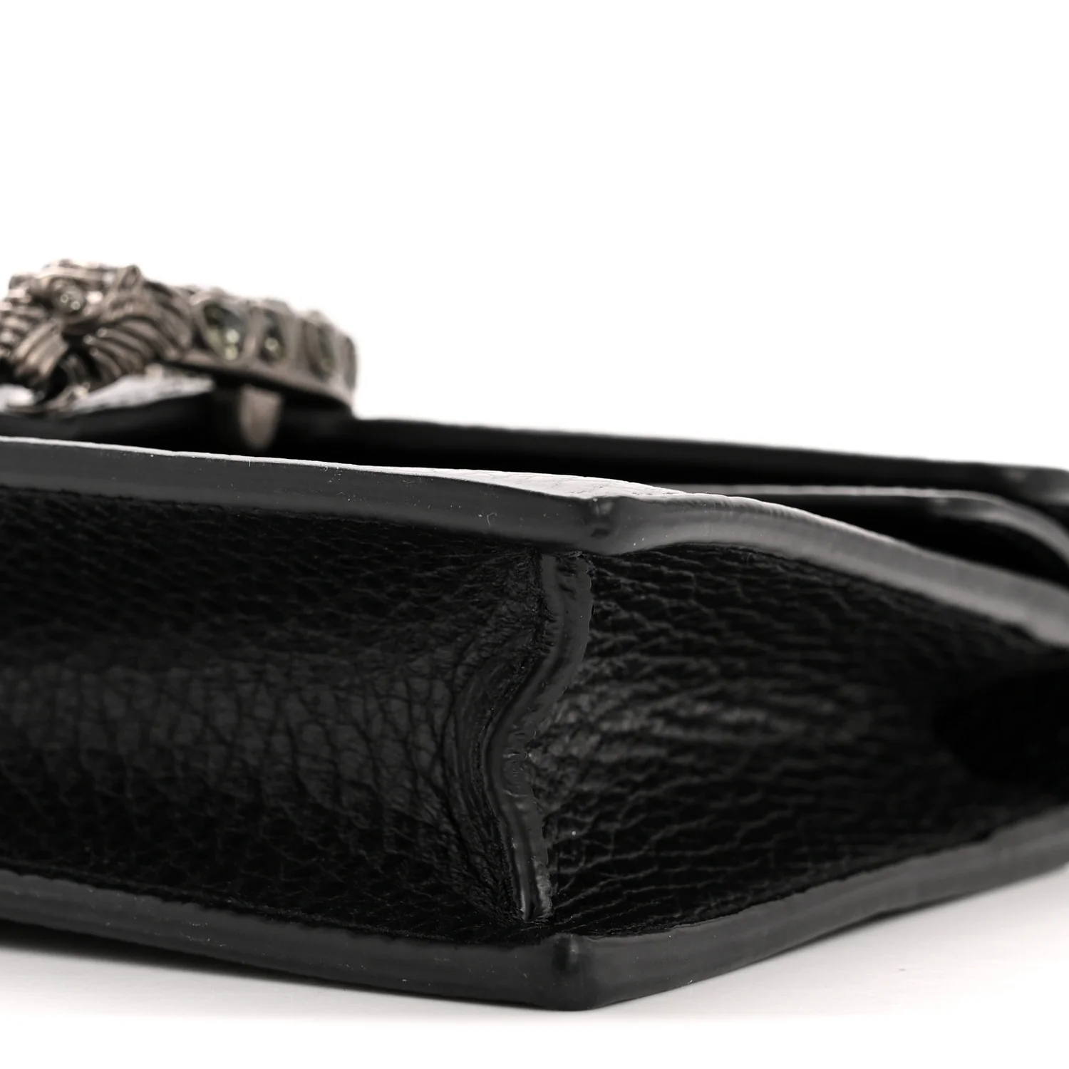 Calfskin Super Mini Dionysus Shoulder Bag Black - Image 9
