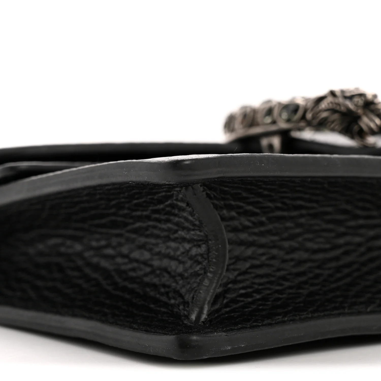 Calfskin Super Mini Dionysus Shoulder Bag Black - Image 8