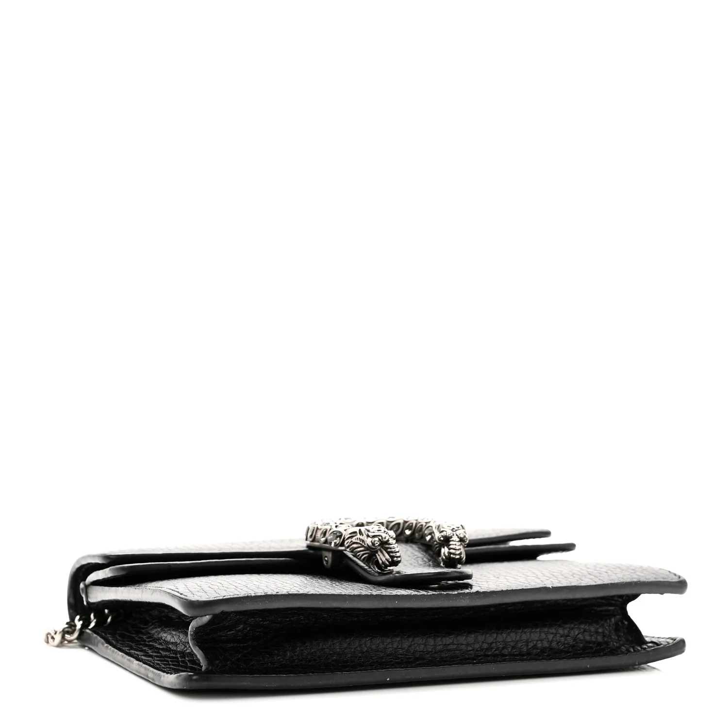 Calfskin Super Mini Dionysus Shoulder Bag Black - Image 4