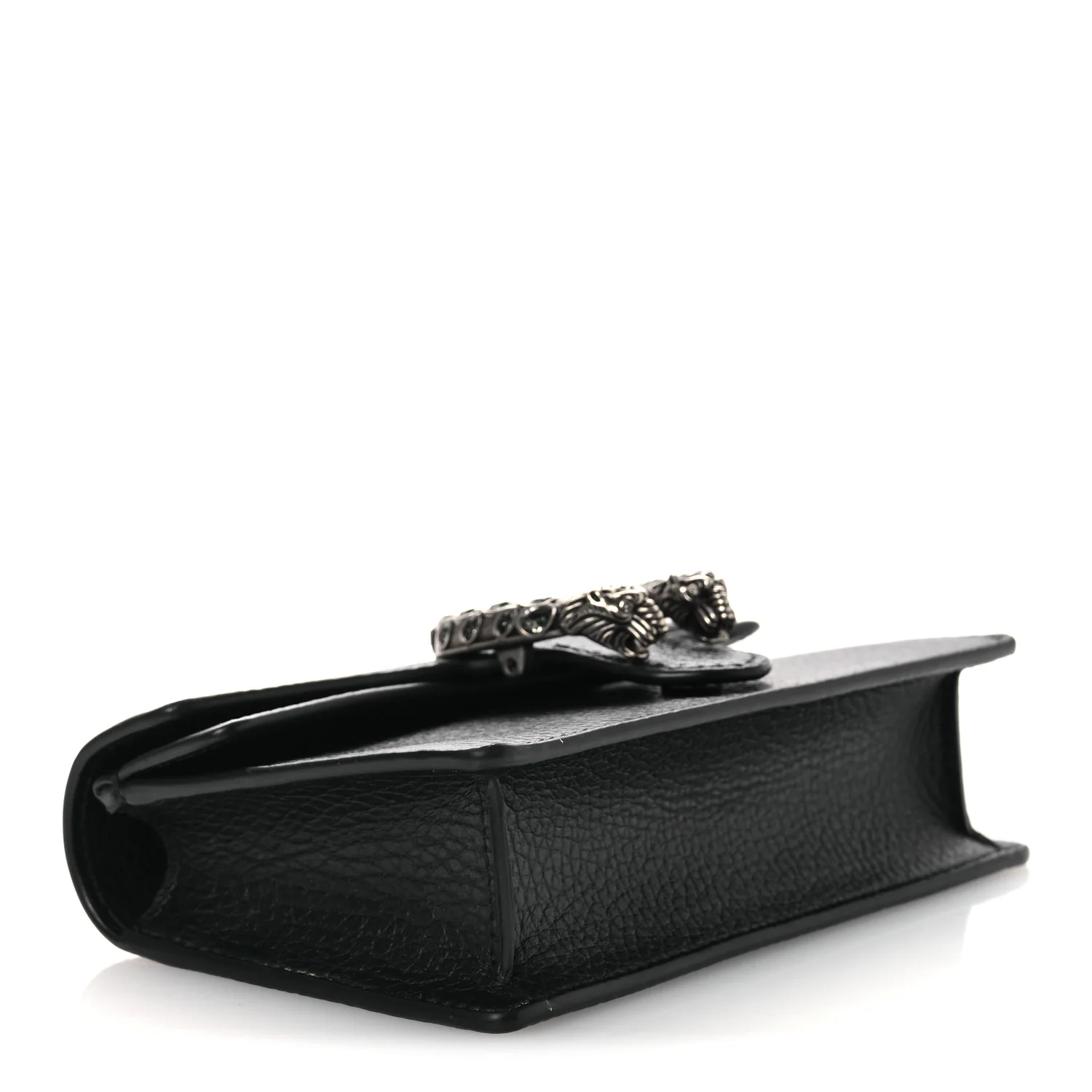 Calfskin Super Mini Dionysus Shoulder Bag Black - Image 4