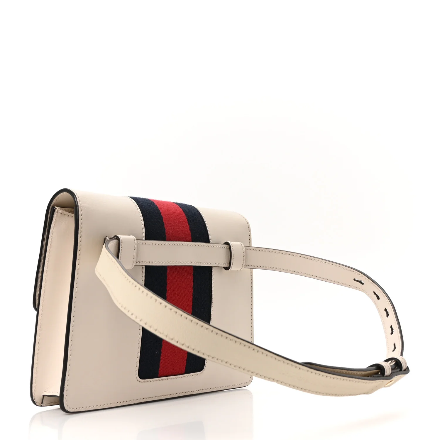 Calfskin Sylvie Belt Bag 75 30 Off White - Image 3