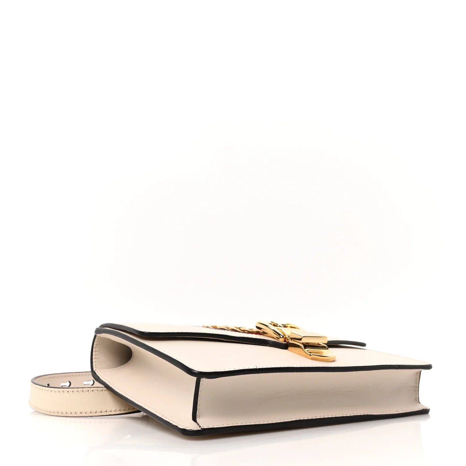 Calfskin Sylvie Belt Bag 75 30 Off White - Image 4