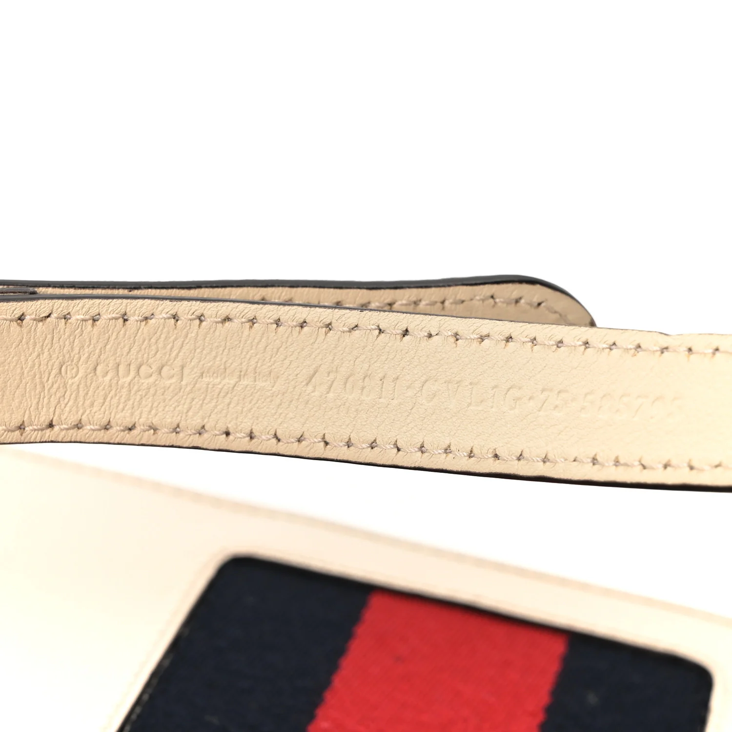 Calfskin Sylvie Belt Bag 75 30 Off White - Image 6