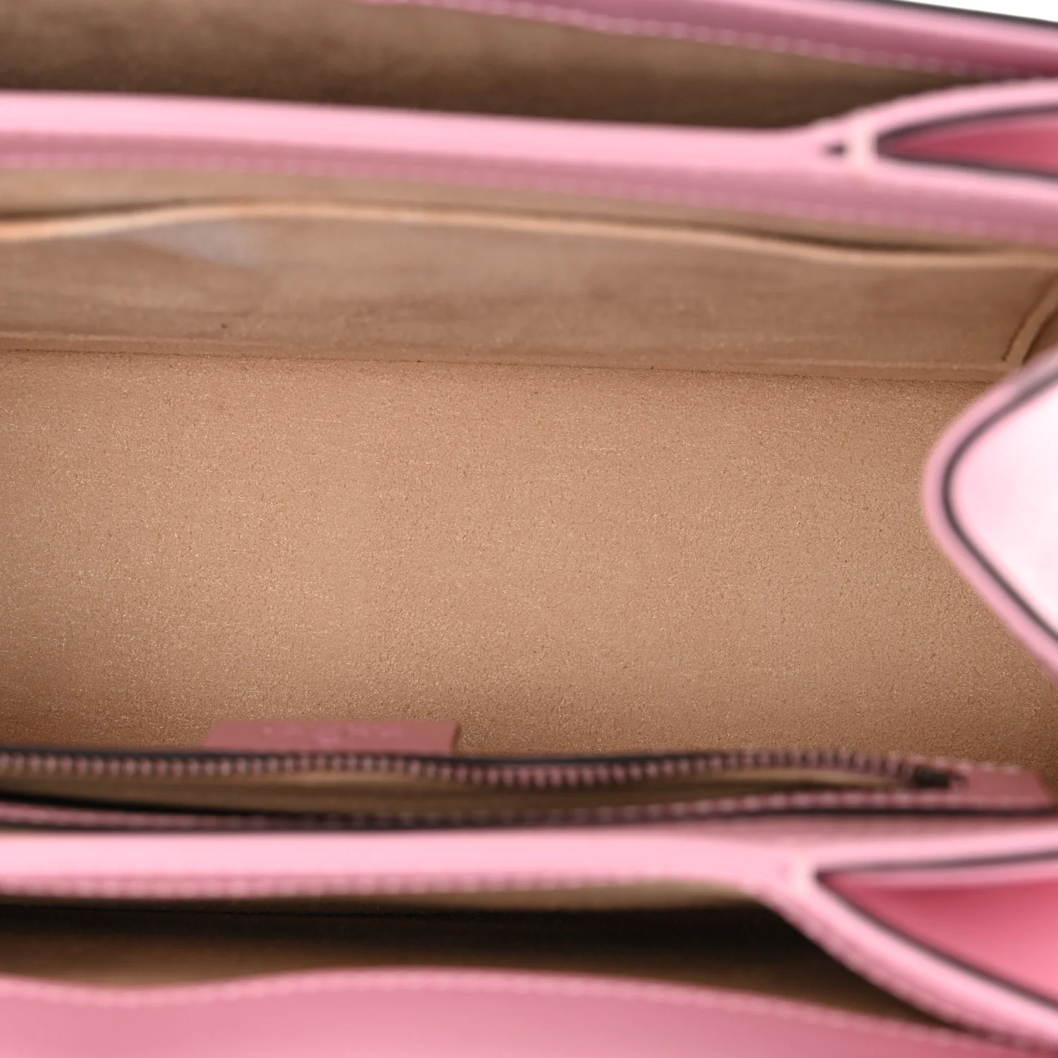 Calfskin Sylvie Web Small Queen Margaret Top Handle Bag Sugar Pink - Image 5