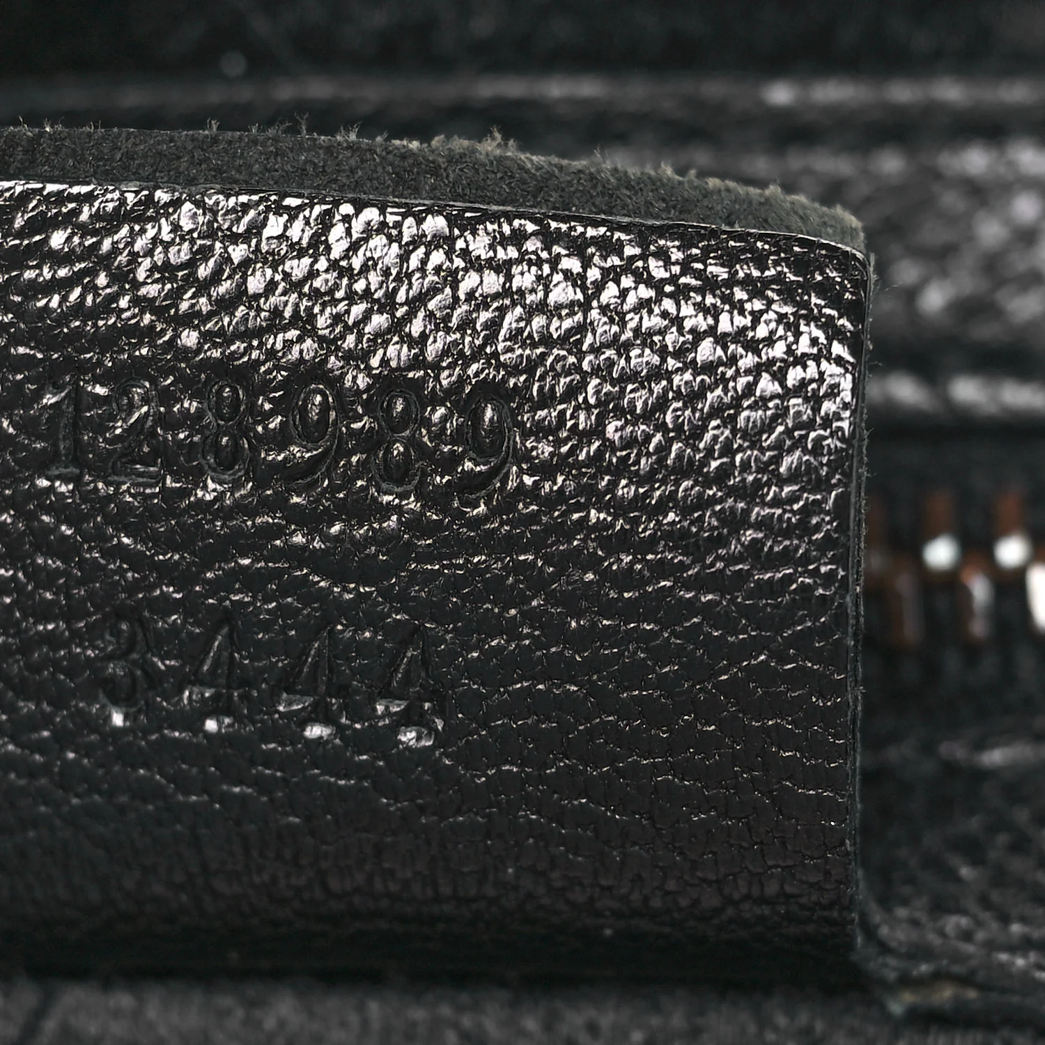 Calfskin Web Metal Bamboo Tote Black - Image 7