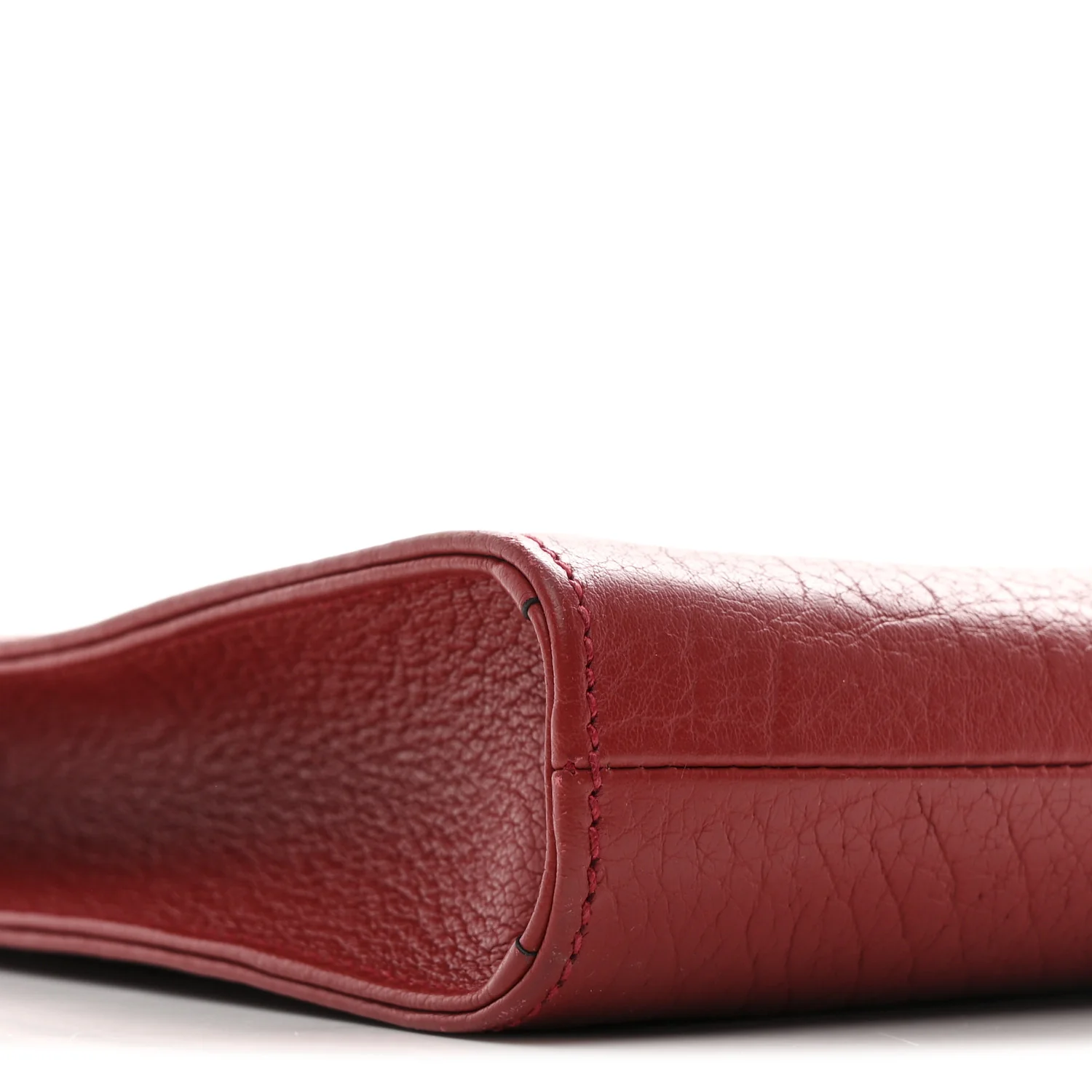 Calfskin Web Padlock Tote Red - Image 9