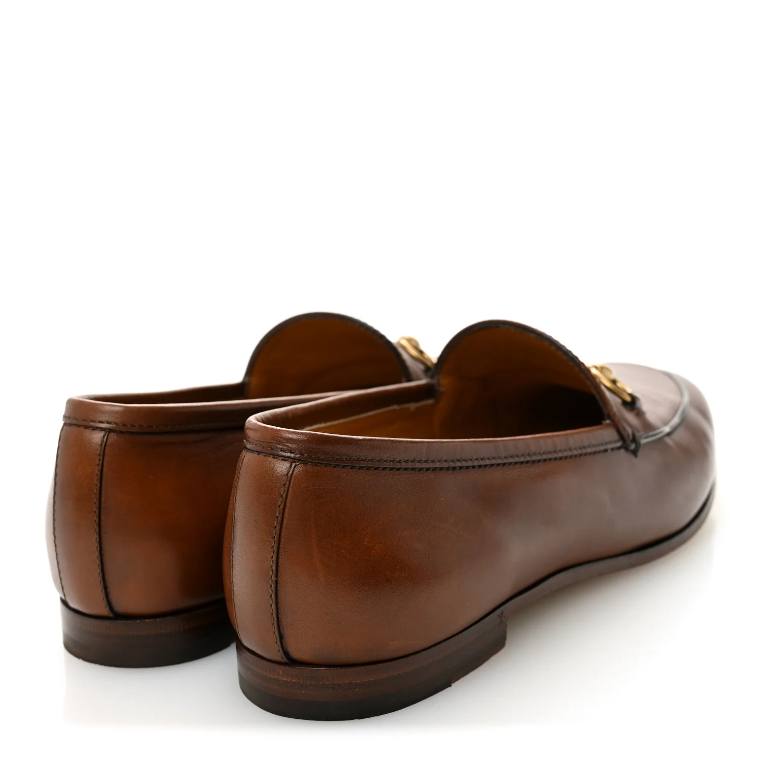 Calfskin Womens Jordaan Loafers 37 Fondente Brown - Image 5