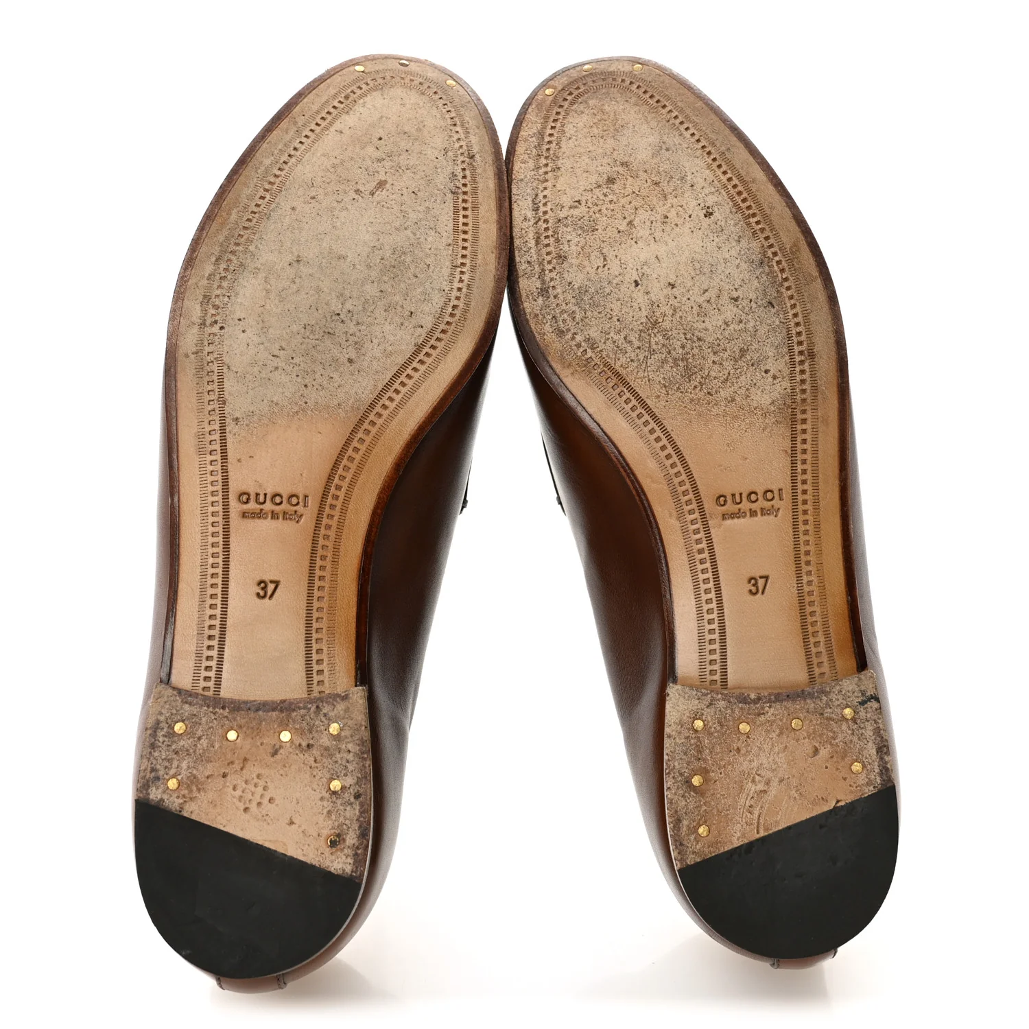 Calfskin Womens Jordaan Loafers 37 Fondente Brown - Image 6