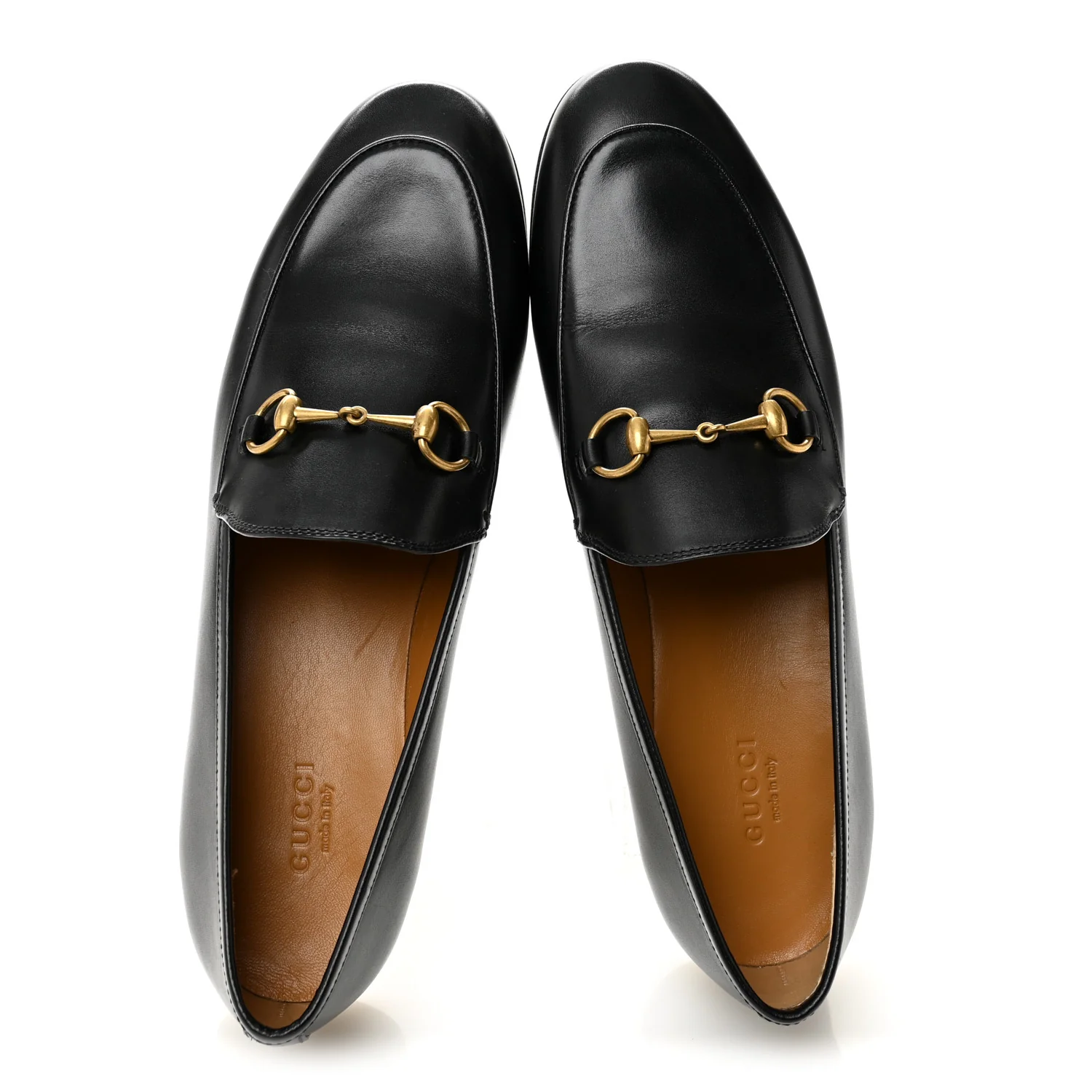 Calfskin Womens Jordaan Loafers 39 Black - Image 5