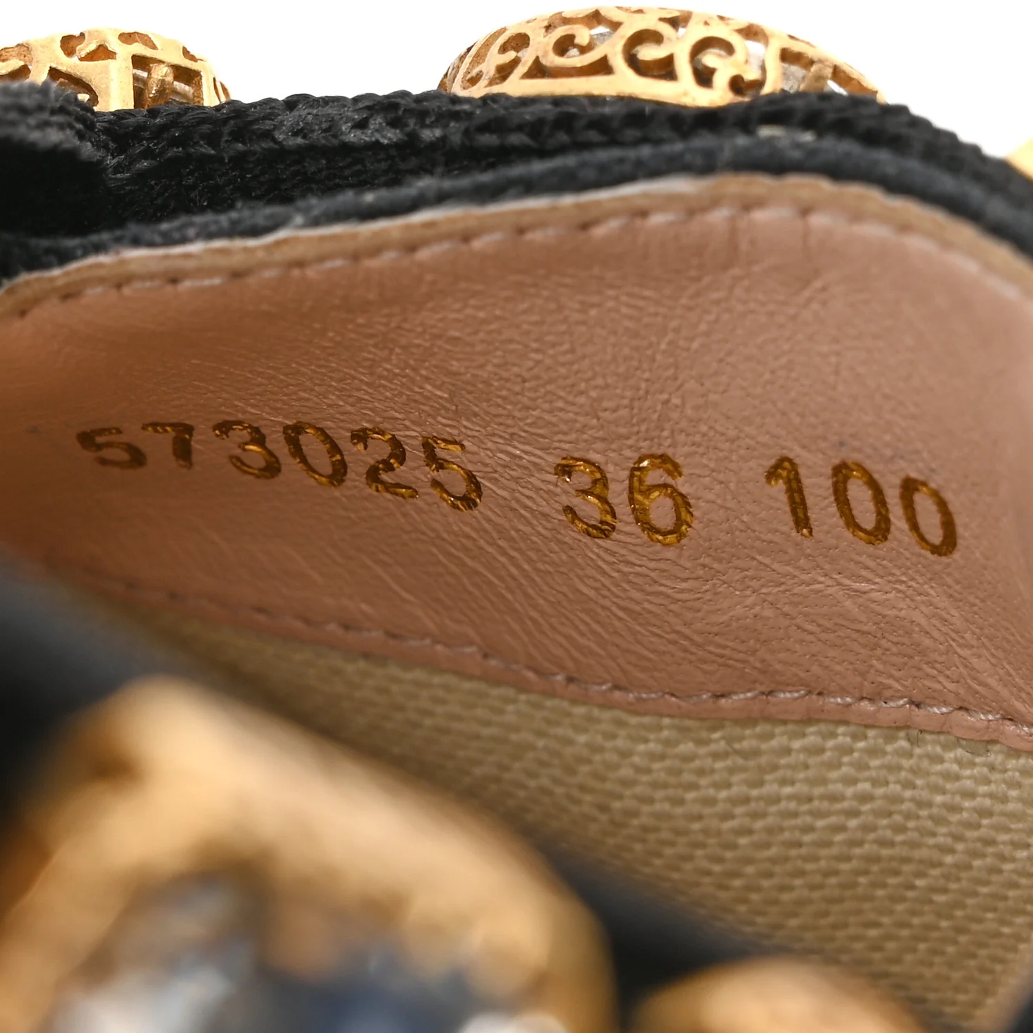 Canvas Crystal Embellished Espadrilles 36 Black - Image 9