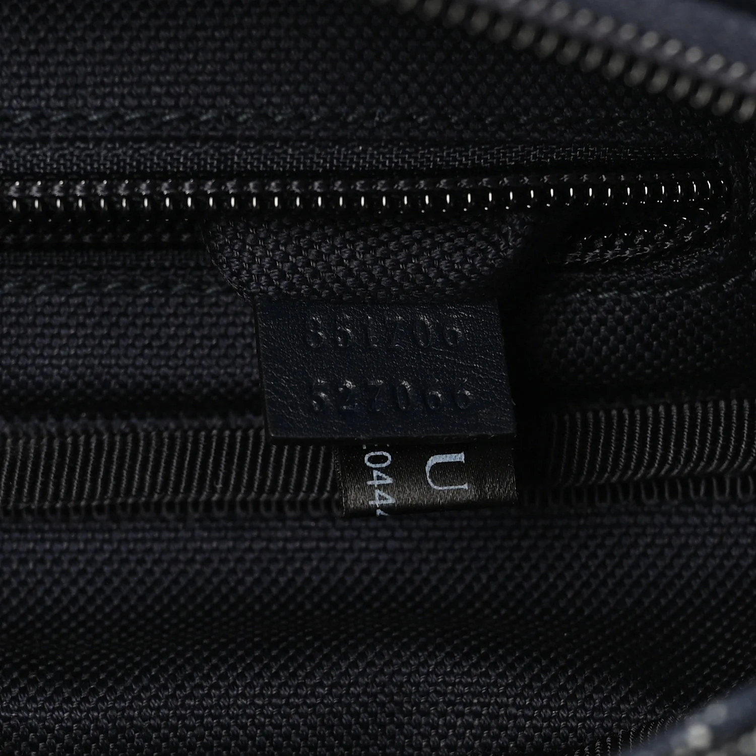 Canvas Monogram Camouflage Belt Bag Black - Image 7