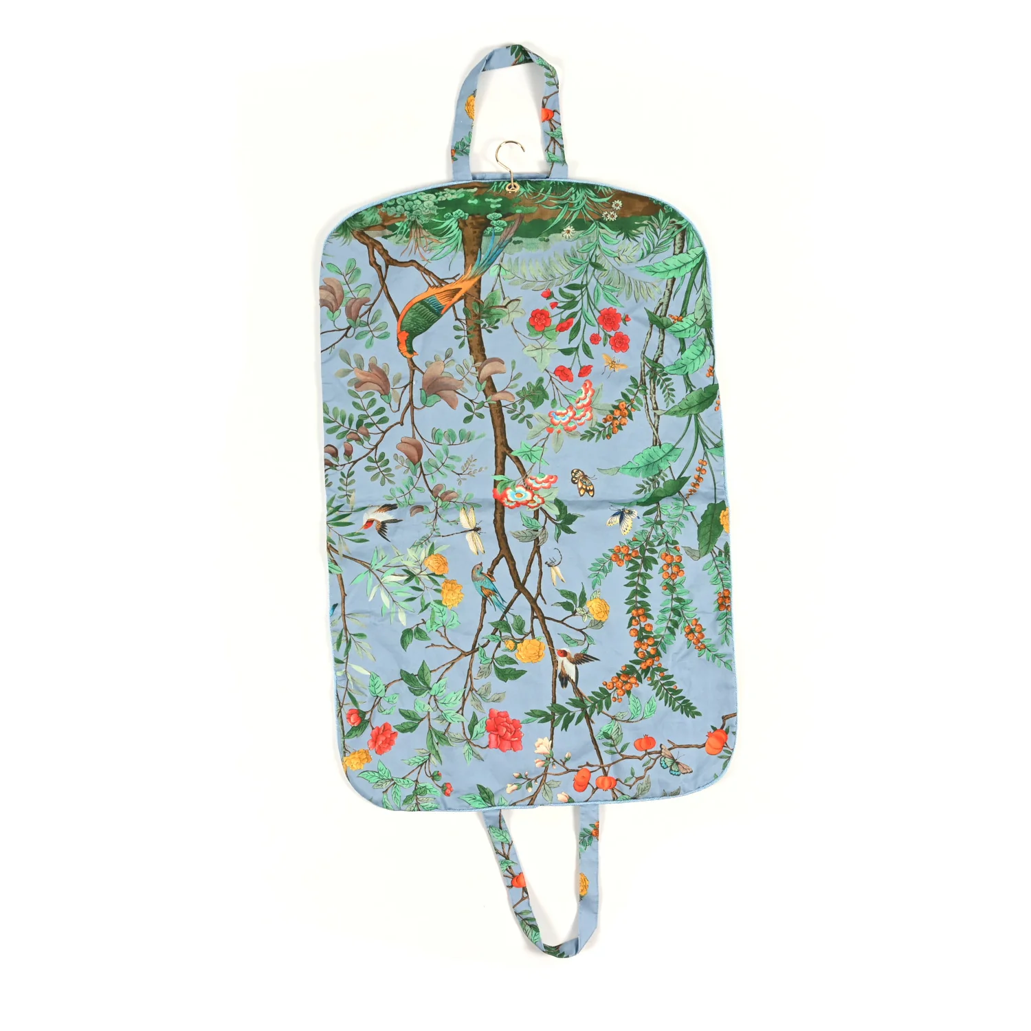 Canvas Tian Print Garment Bag Blue - Image 2