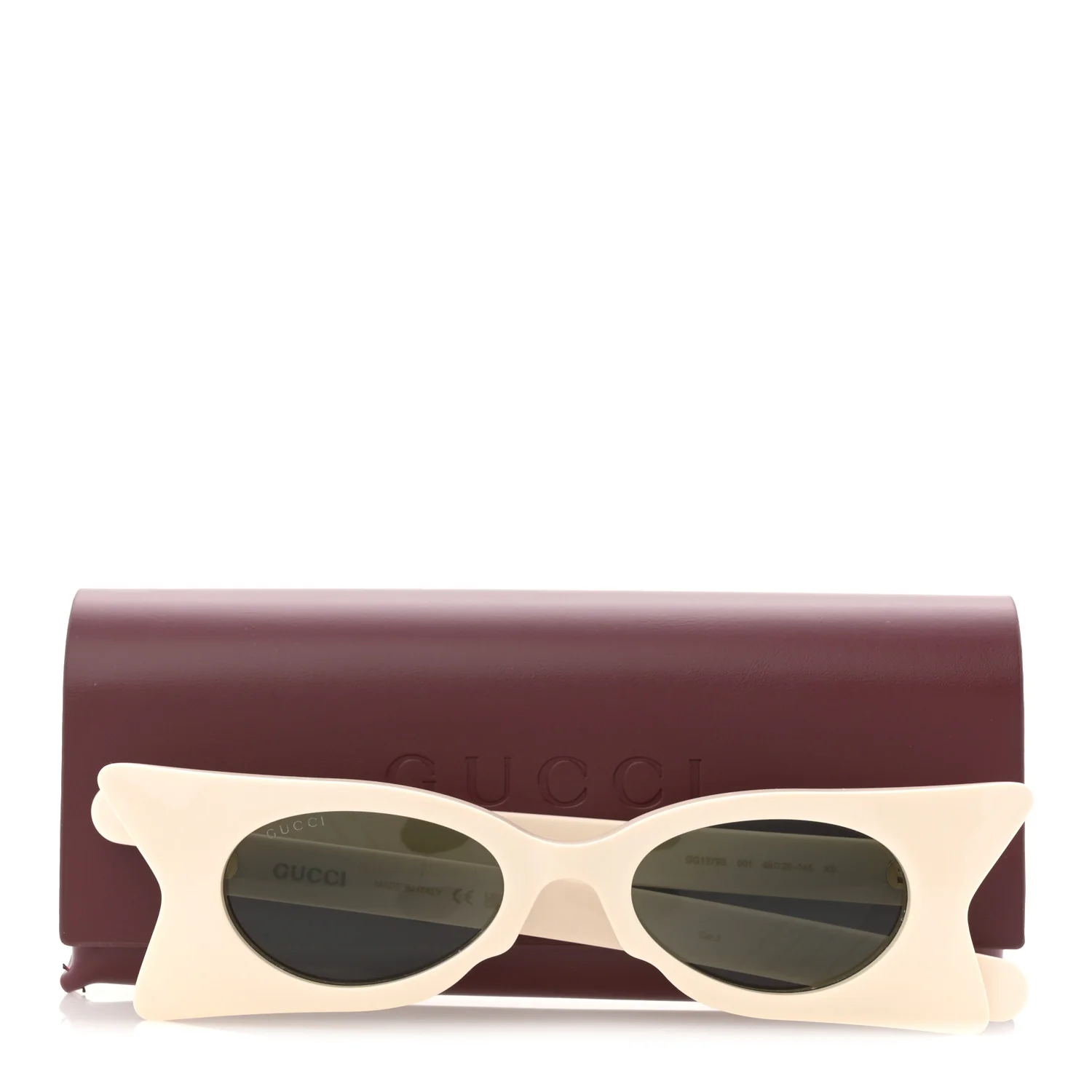 Cat Eye Sunglasses GG1379S White - Image 8